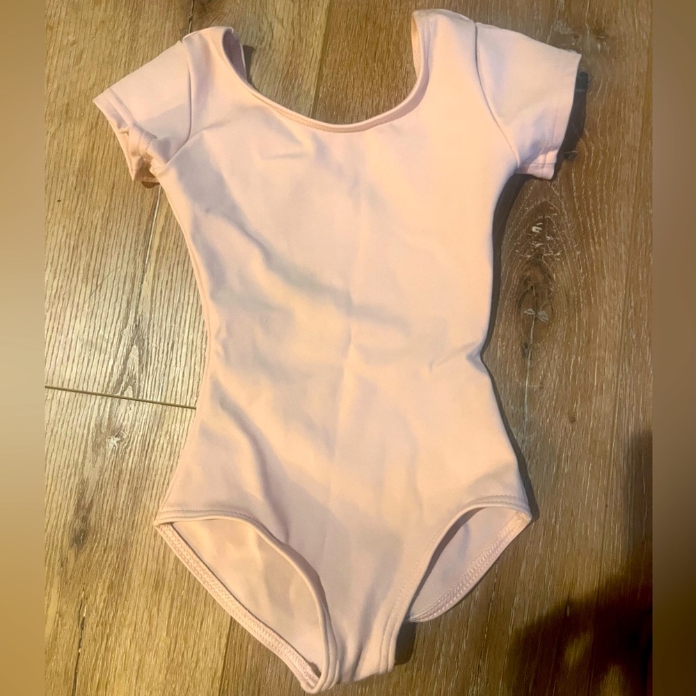 Capezio Girls Short Sleeve Leotard